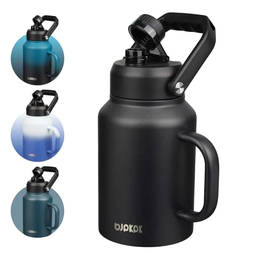 Next-Generation 64oz Stainless Steel Water Bottle Sophisticated