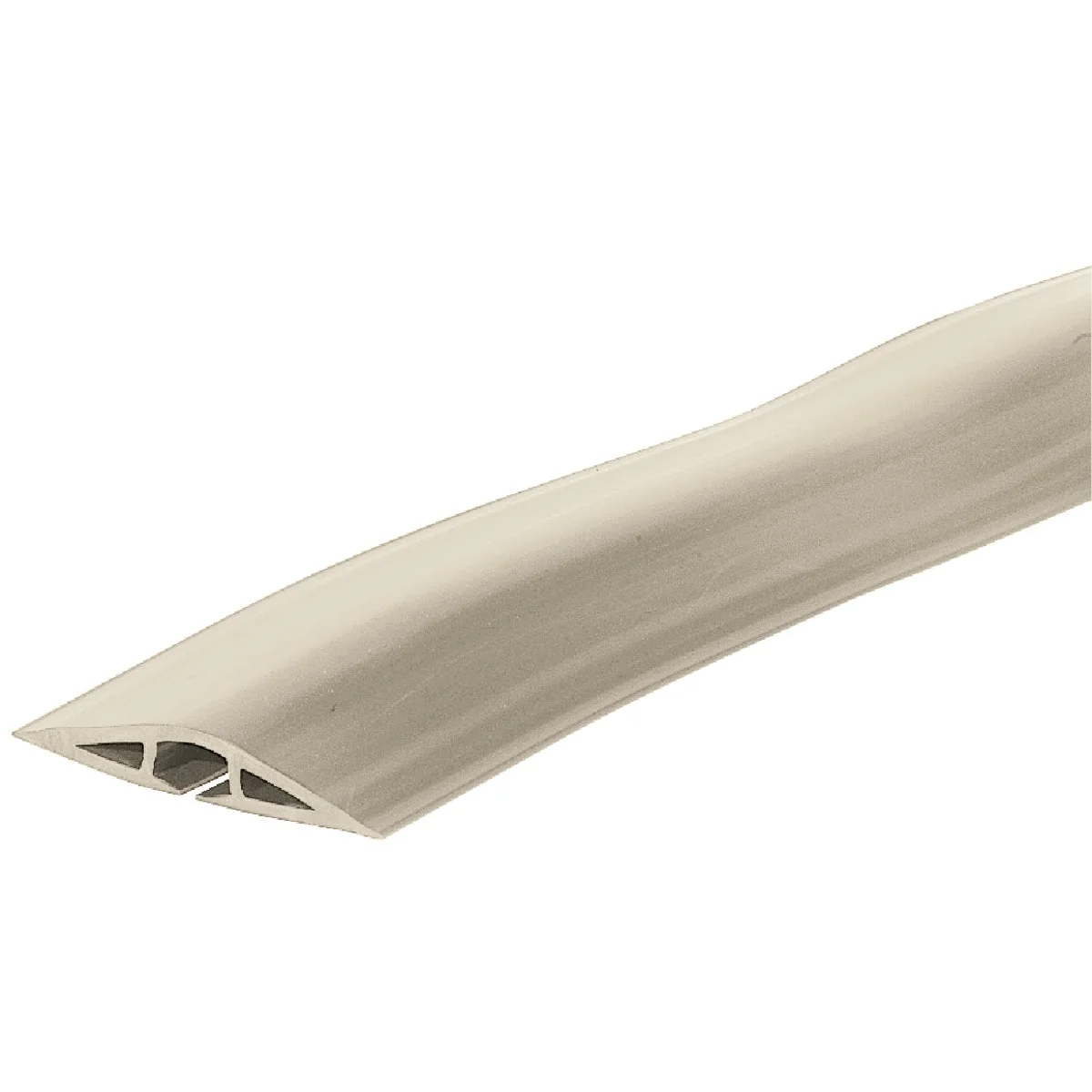 Fashionable Wiremold Corduct Ivory 5 Ft. x 5 16 In. Wire Protector Functional
