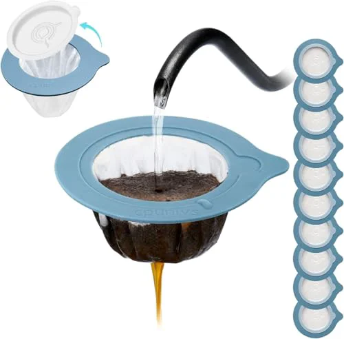 Effective Portable Pour Over Coffee Dripper Reusable Coffee Filter Pour Over Coffee Maker for Camping Coffee 50 Count Classic