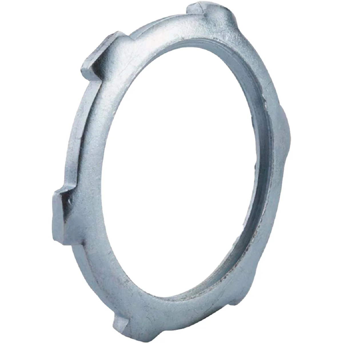 Fine Halex 1 2 In. Rigid IMC Steel Reversible Conduit Locknut 4-Pack Exceptional