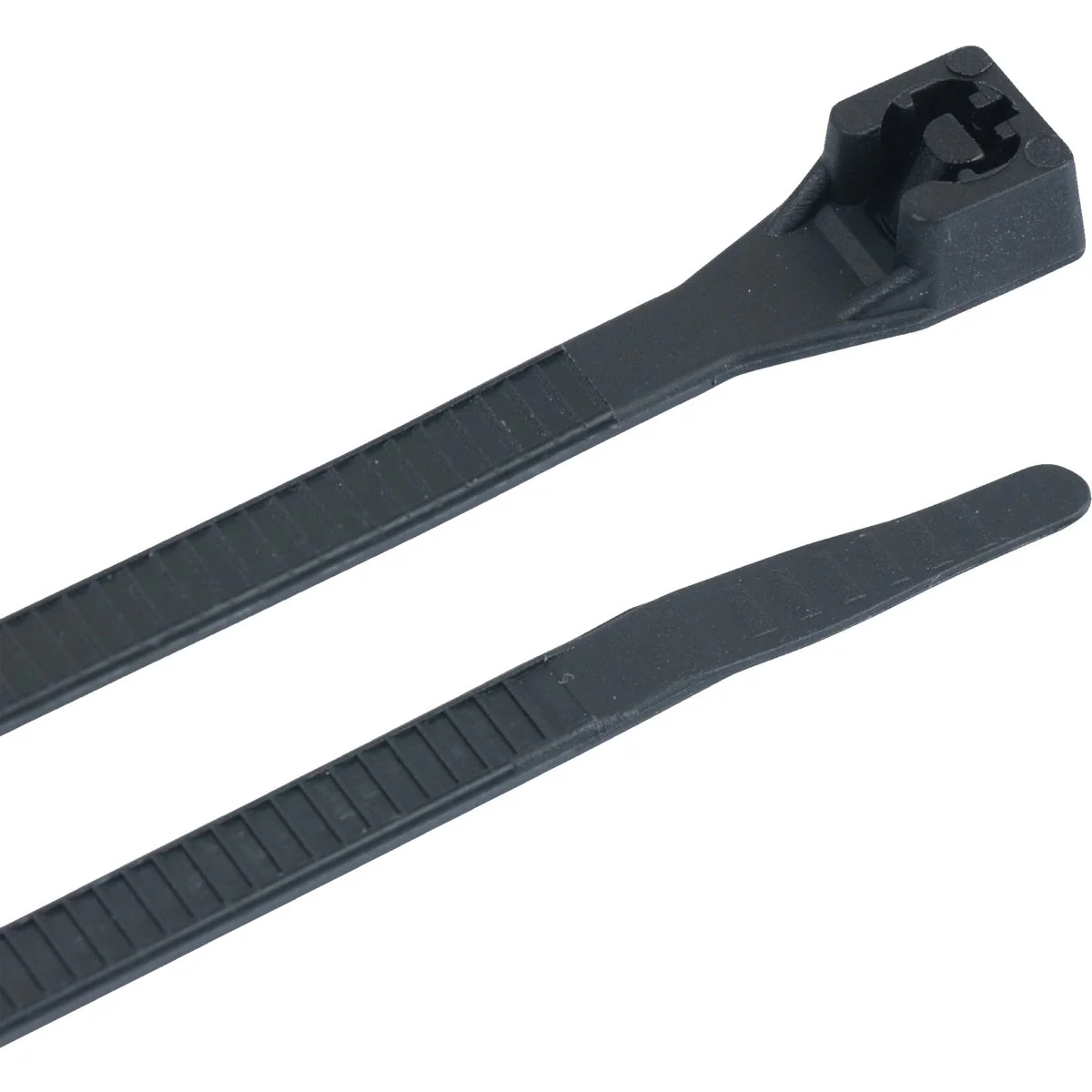 Natural Gardner Bender 4 In. x 0.095 In. Black Nylon Ultra Violet Cable Tie 100-Pack Specialty
