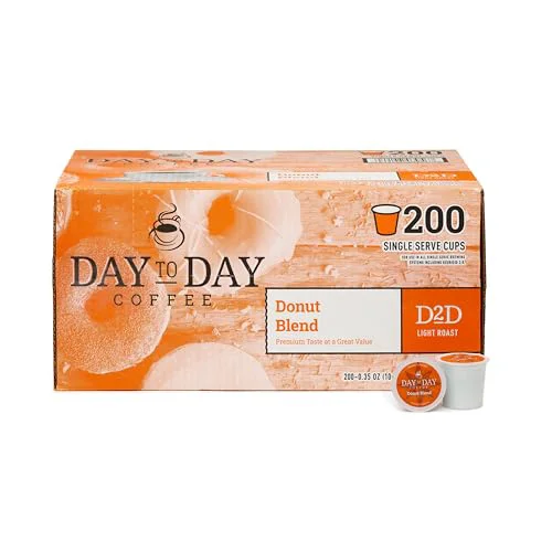 Trendy Pods Donut Blend Medium Roast 200 Count Authentic