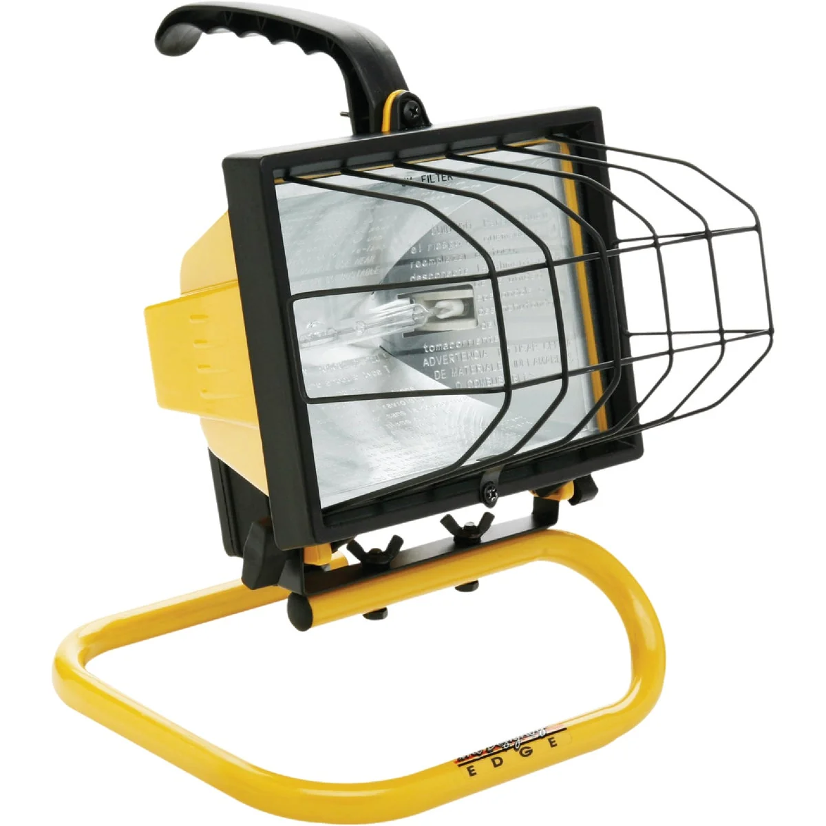 Clean Designers Edge Power Light 8000 Lm. Halogen S-Tube Portable Work Light High-Performance