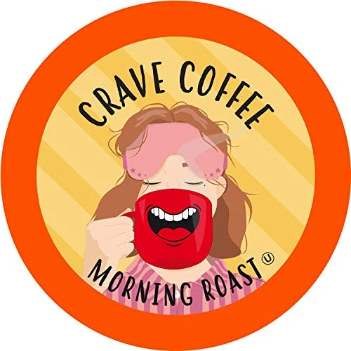 Reusable Morning Light Roast Coffee Pods for Keurig K Cup Brewers 100 Count Consistent