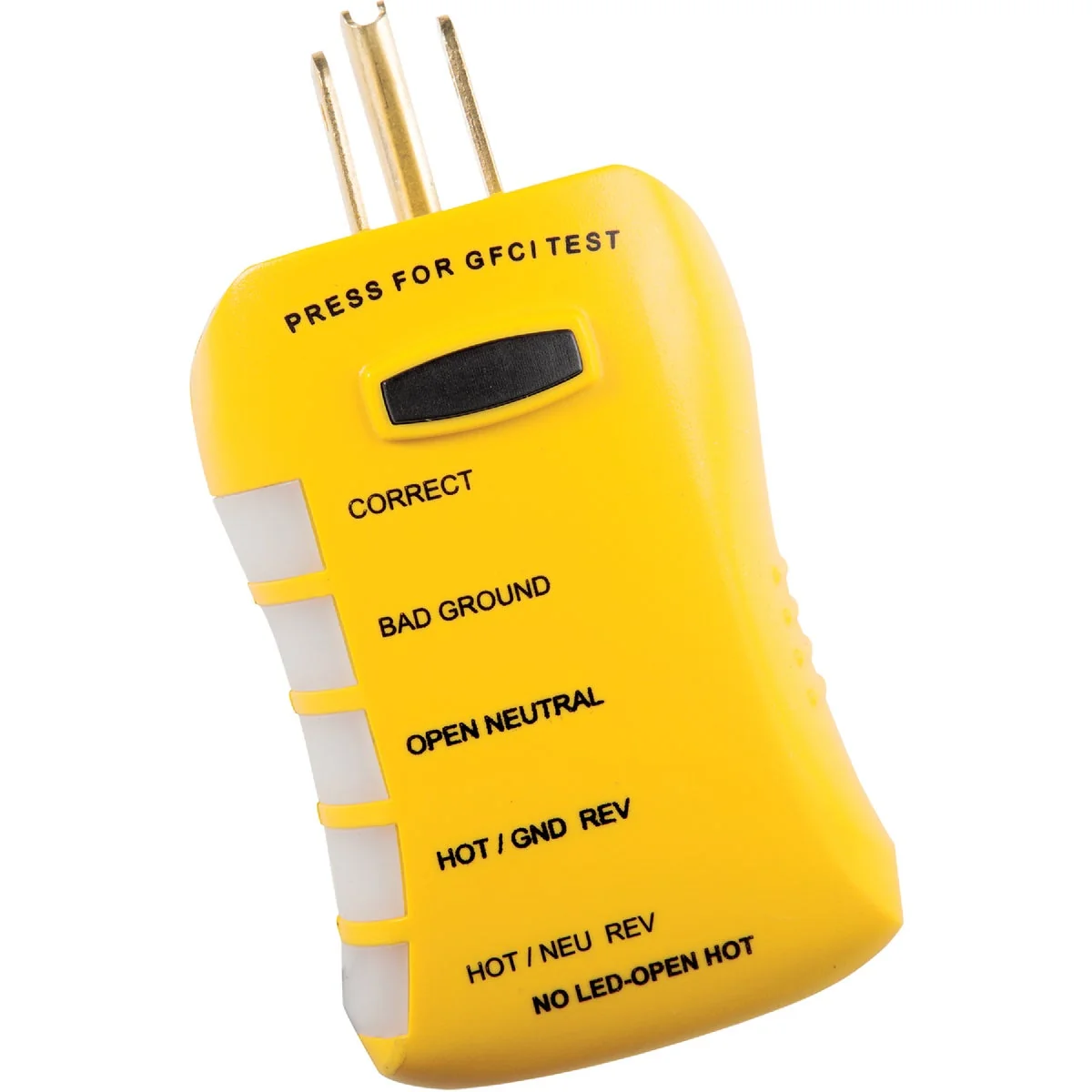 Professional Gardner Bender Sperry Stop Shock 2 GFCI Circuit Tester Soft