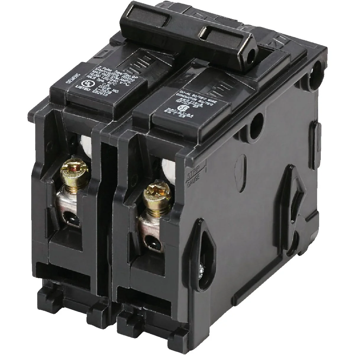 Healthy Connecticut Electric 40A Double-Pole Standard Trip Interchangeable Packaged Circuit Breaker Top-Quality
