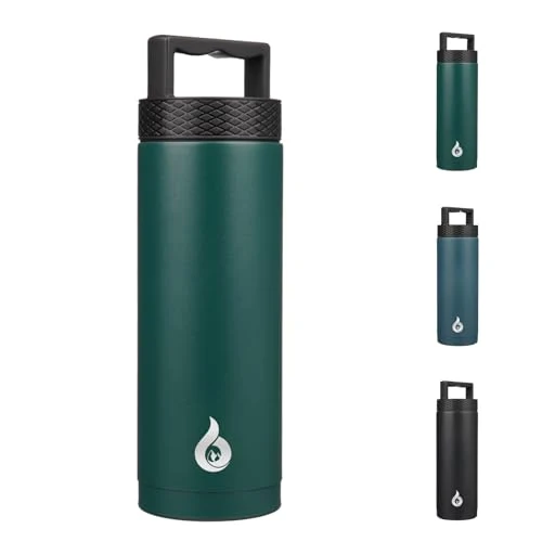 Consistent 18oz Insulated Water Bottle Stainless Steel Water Bottle with Handle Stylish