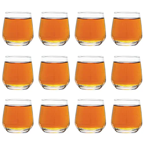 Healthy 3.25 Ounce Shot Glasses 12 Count Trendy