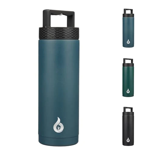 Exceptional 18oz Insulated Water Bottle Stainless Steel Water Bottle with Handle Sophisticated