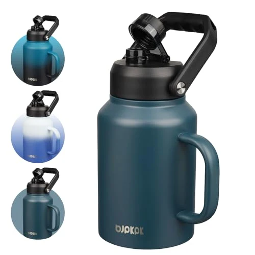Crafted 64oz Stainless Steel Water Bottle Top-Quality