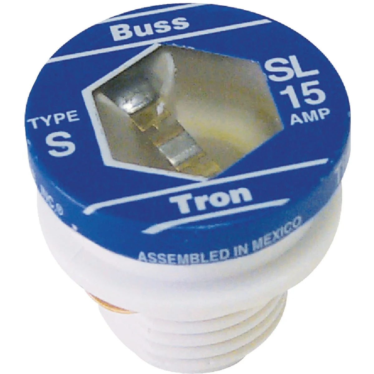 Smart Bussmann 15A BP SL Time-Delay Plug Fuse 3-Pack Top-Quality