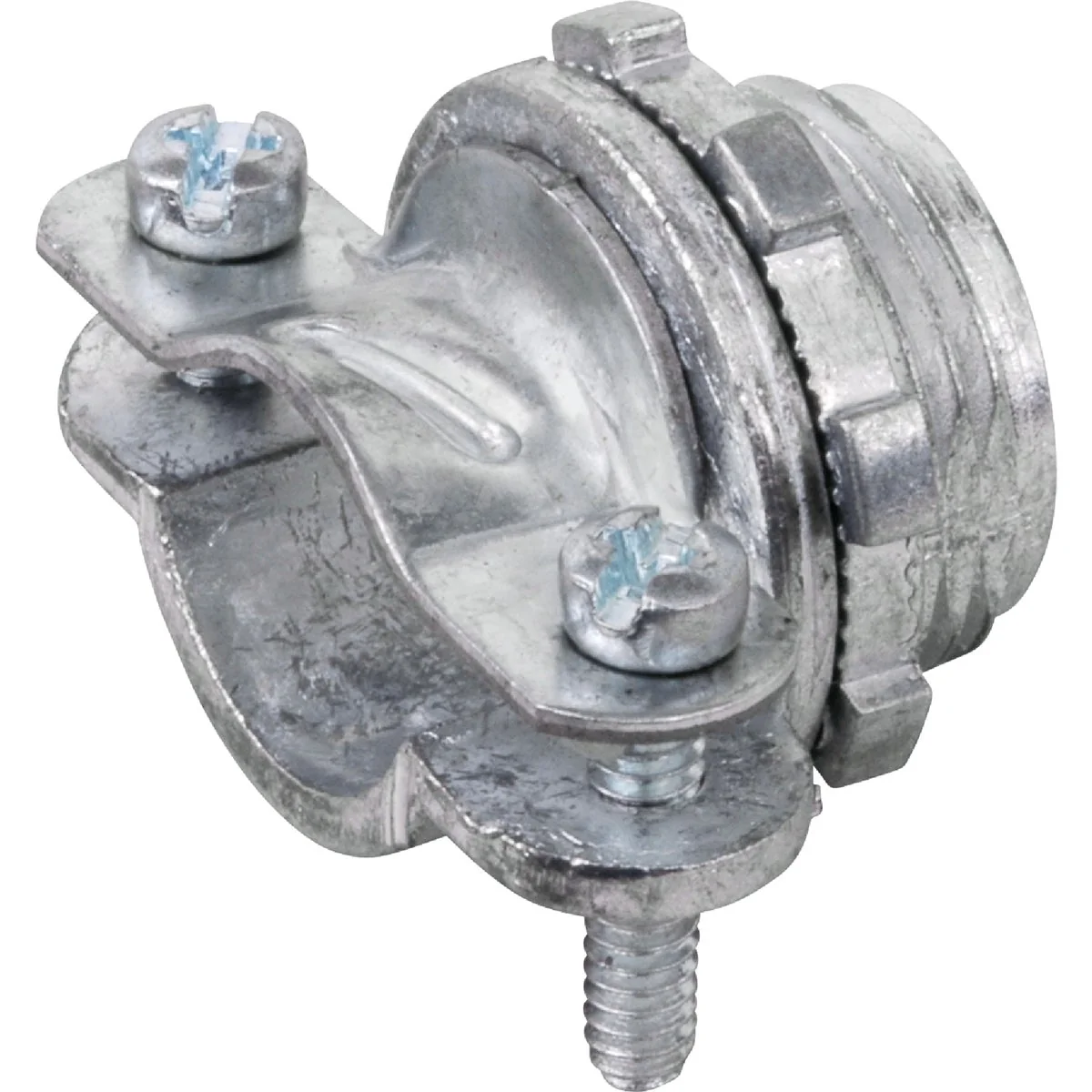 Easy-to-Use Halex 3 4 In. Die Cast-Zinc Clamp Box Connector 50-Pack Premium