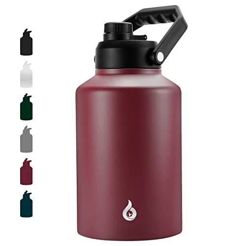 Functional 128oz Insulated Water Bottle Natural