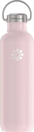 Practical 32oz Stainless Steel Sports Bottle with Straw Cap Trendy
