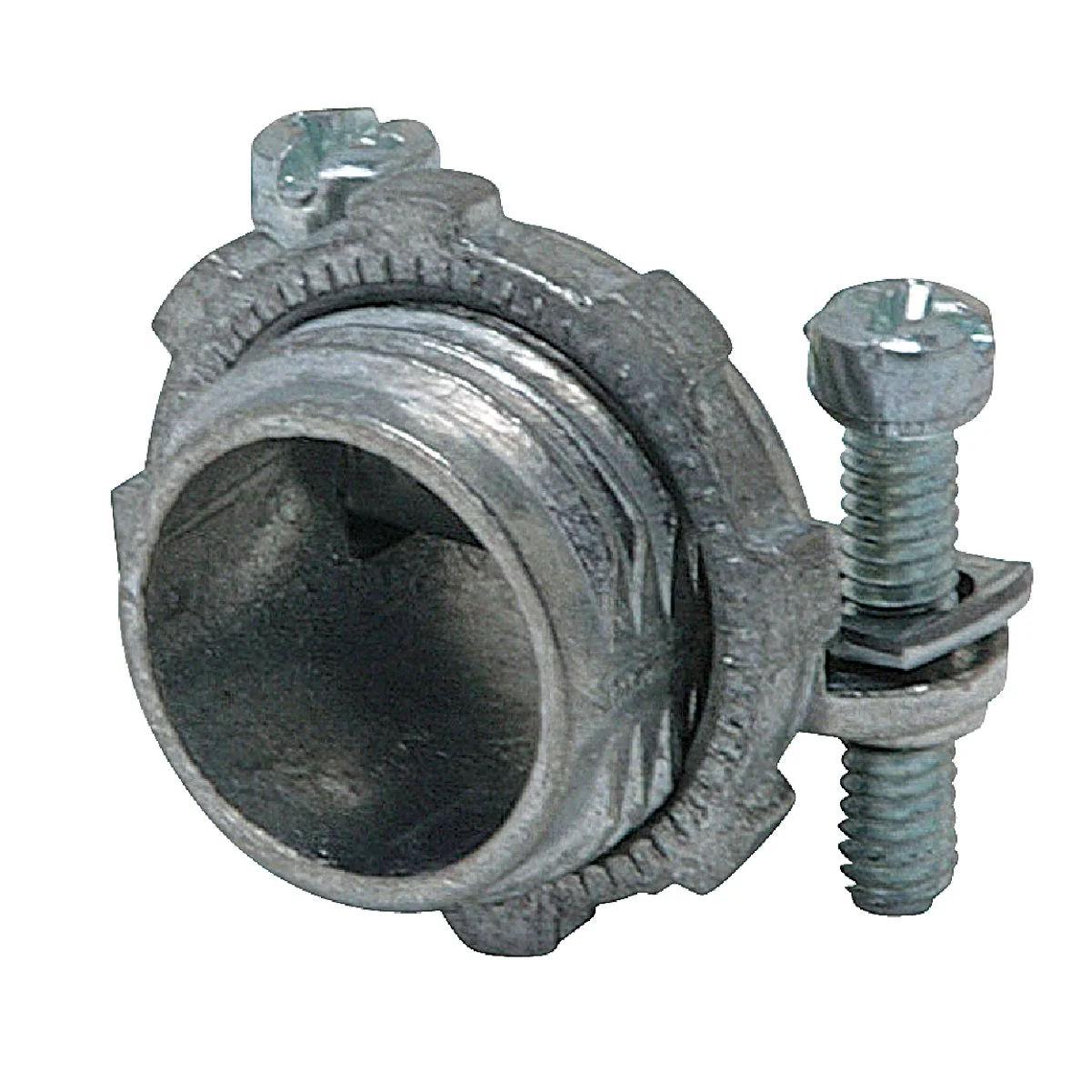 Organic Halex 3 8 In. Die Cast-Zinc Clamp 10-3 Wire Size Box Connector 100-Pack Convenient