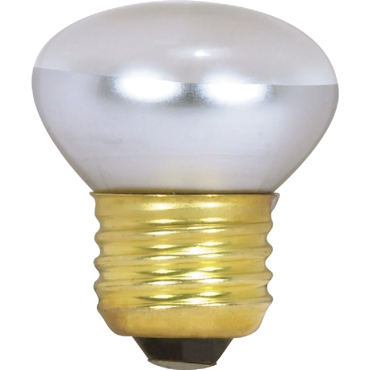 Authentic Satco 25W Clear Medium Base R14 Stubby Reflector Incandescent Floodlight Light Bulb Fine