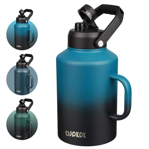 Lightweight 128oz Stainless Steel Water Bottle Durable