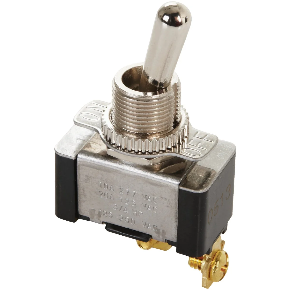 Classic Gardner Bender Heavy-Duty SPST 2-Screw Toggle Switch Crafted