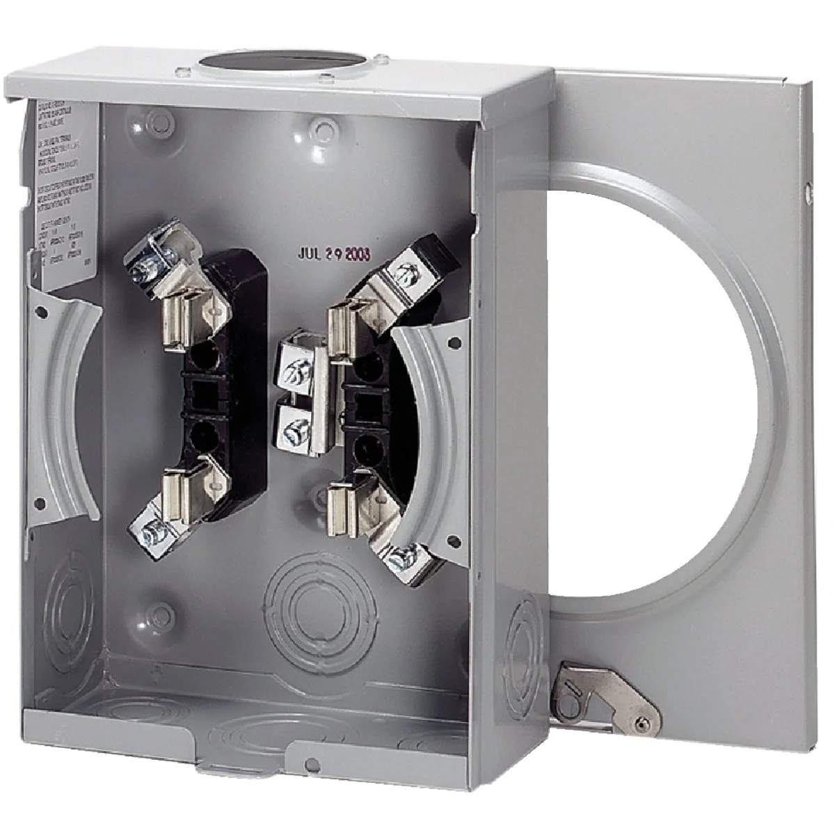 Unique Eaton 125A 600V 4-Jaw Meter Socket Classic