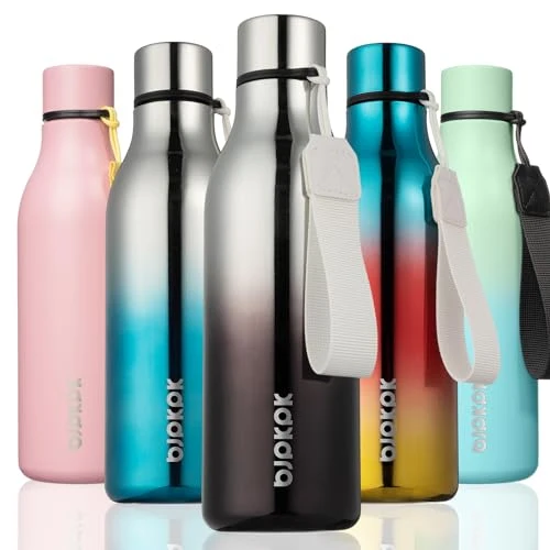 Reusable 18oz Insulated Water Bottle Smart
