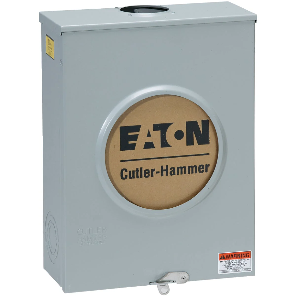 Classic Eaton 200A 600V 4-Jaw Meter Socket Clean