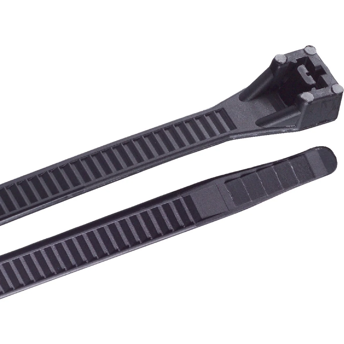 Healthy Gardner Bender 24 In. x 0.35 In. Black Nylon Ultra Violet Cable Tie 50-Pack Detailed