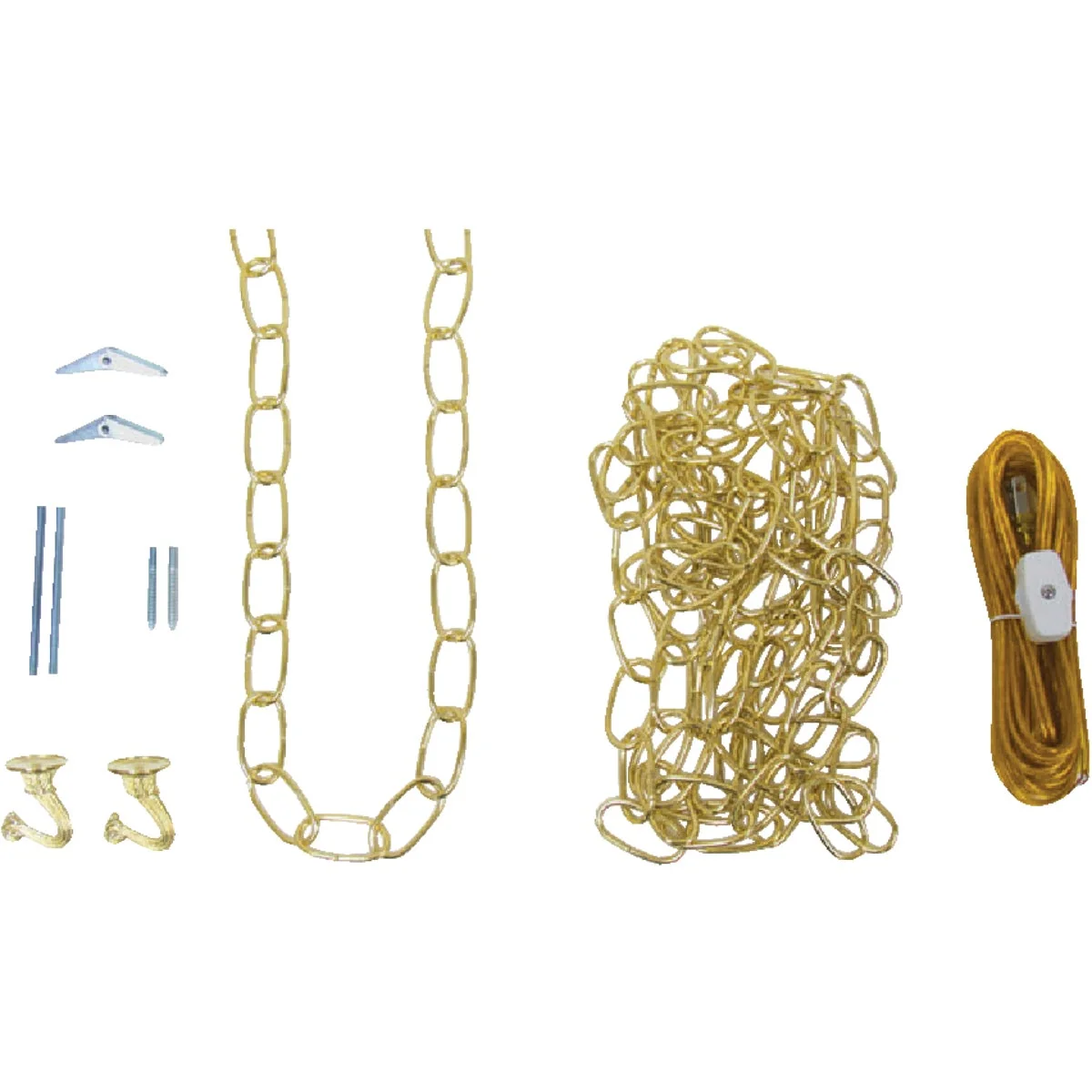 Modern Westinghouse Brass Finish Steel Chain Swag Lamp Kit Reliable