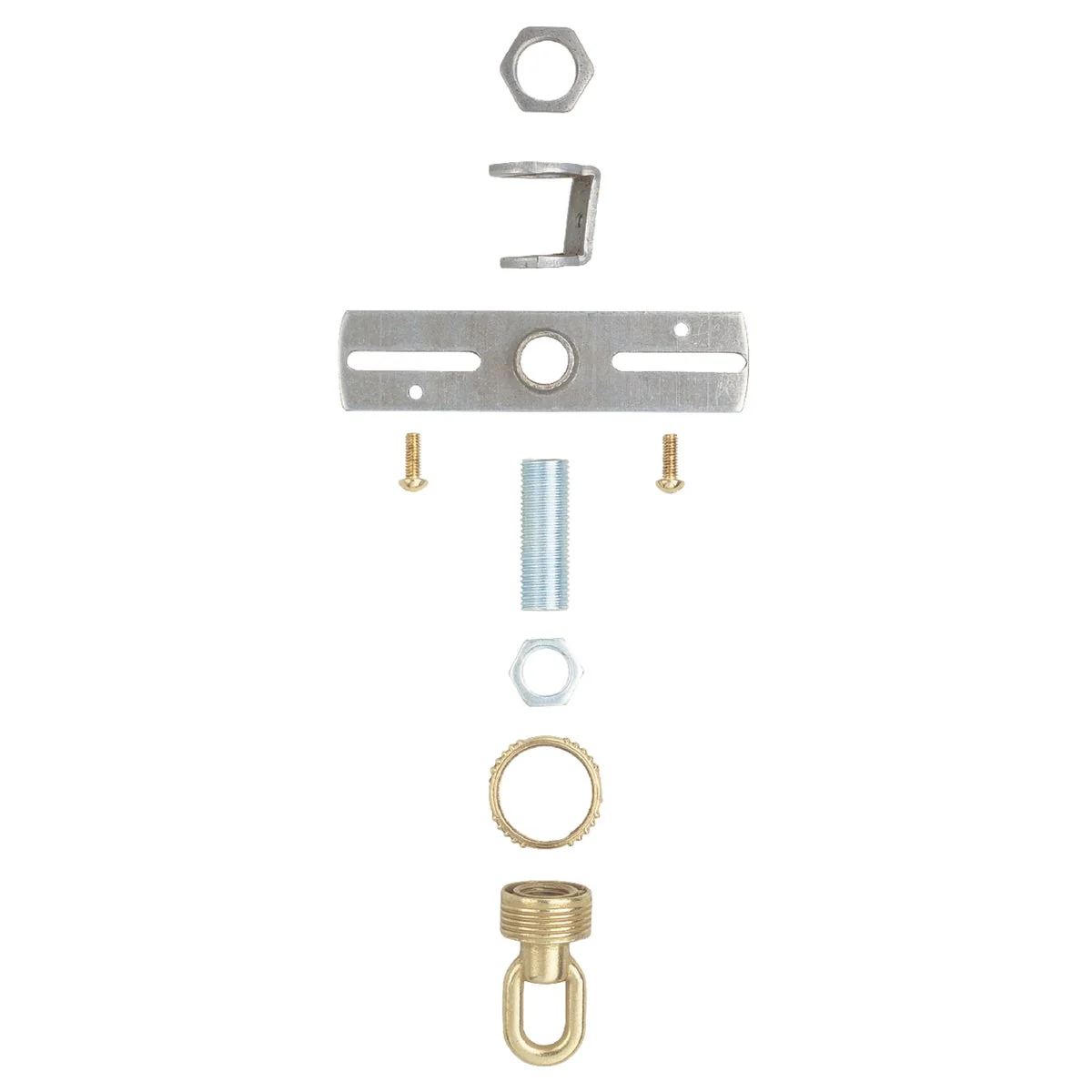High-Quality Westinghouse Tapped 1 4 IP 35 Lb. Load Rating Brass Screw Collar Loop Kit Premium Material