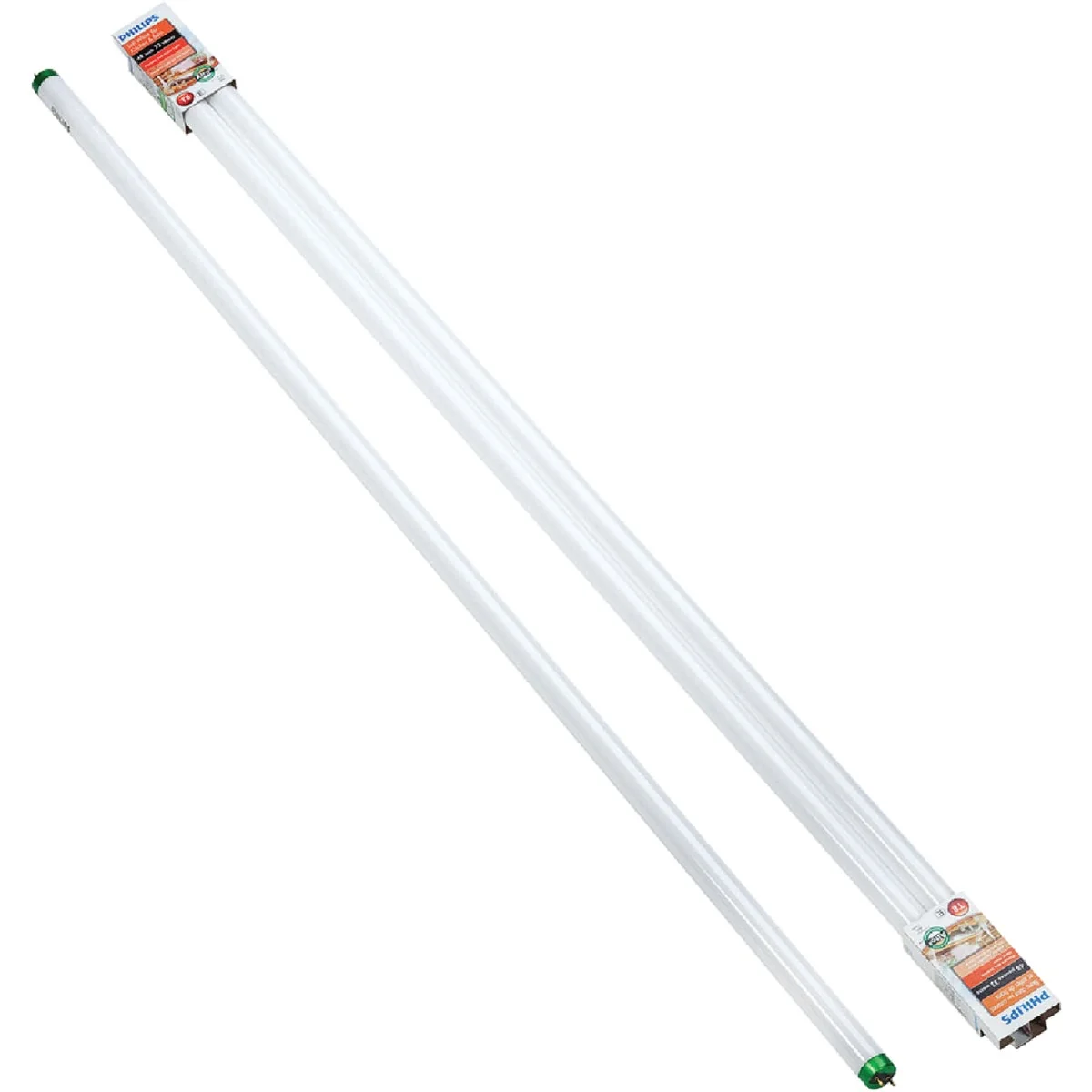 Casual Philips ALTO 32W 48 In. Bright White T8 Medium Bi-Pin Fluorescent Tube Light Bulb 2-Pack Relaxed