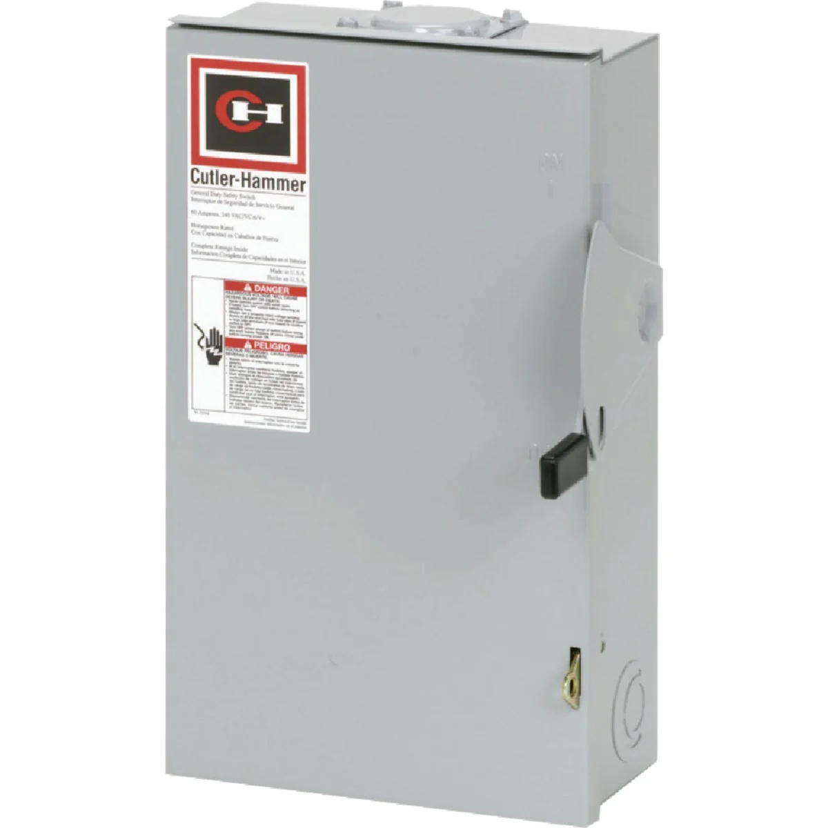 Lightweight Eaton 60A DG Series Rainproof General-Duty Safety Switch Artisan