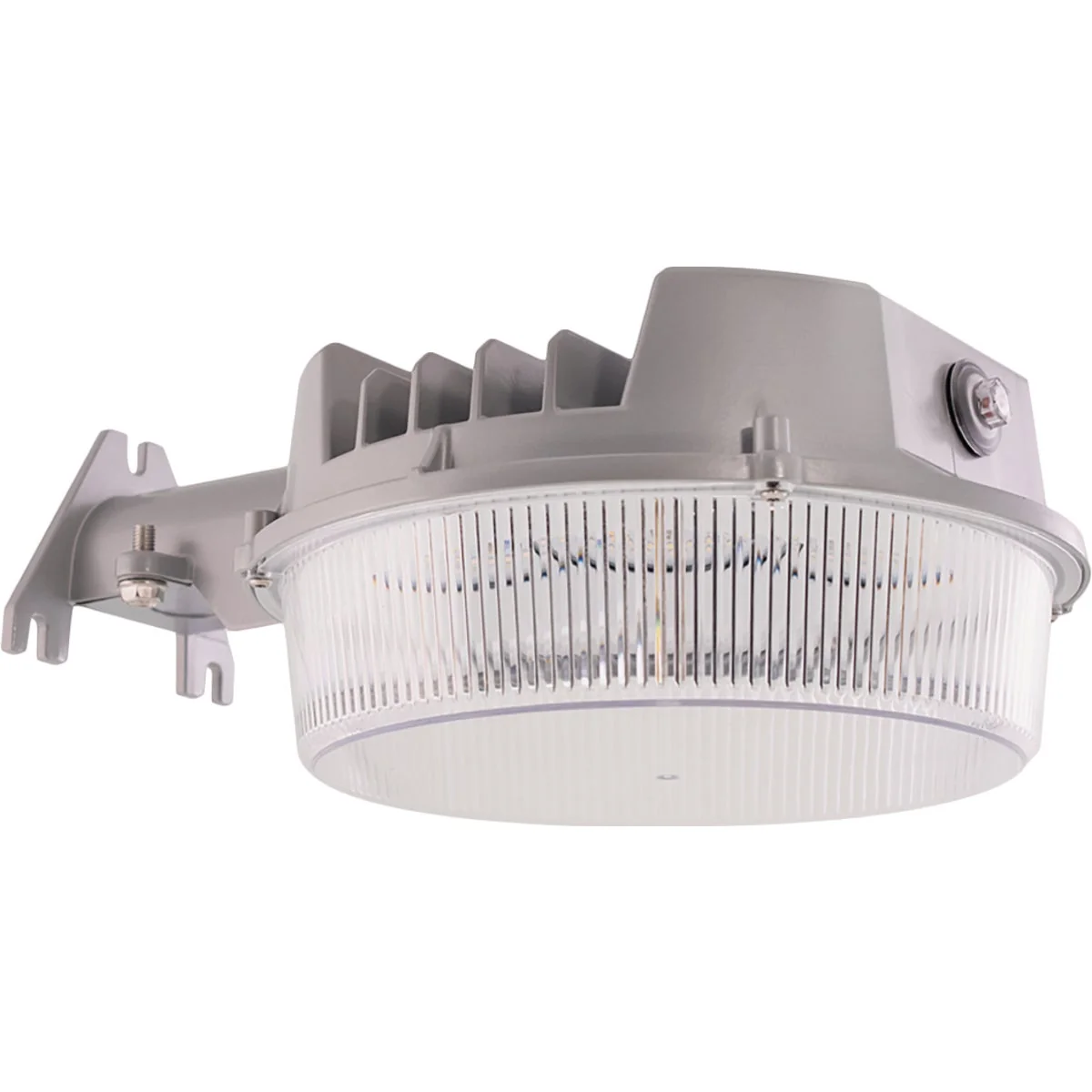 Versatile Halo Gray Dusk To Dawn LED Basic Outdoor Area Light Fixture 4000 Lm. Superior