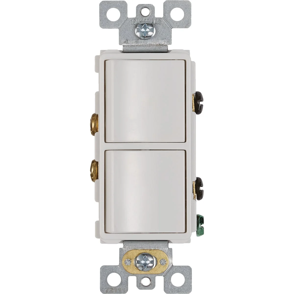 Versatile Broan 2-Function 15A 120V White Rocker Switch for Bathroom Exhaust Fan Reliable