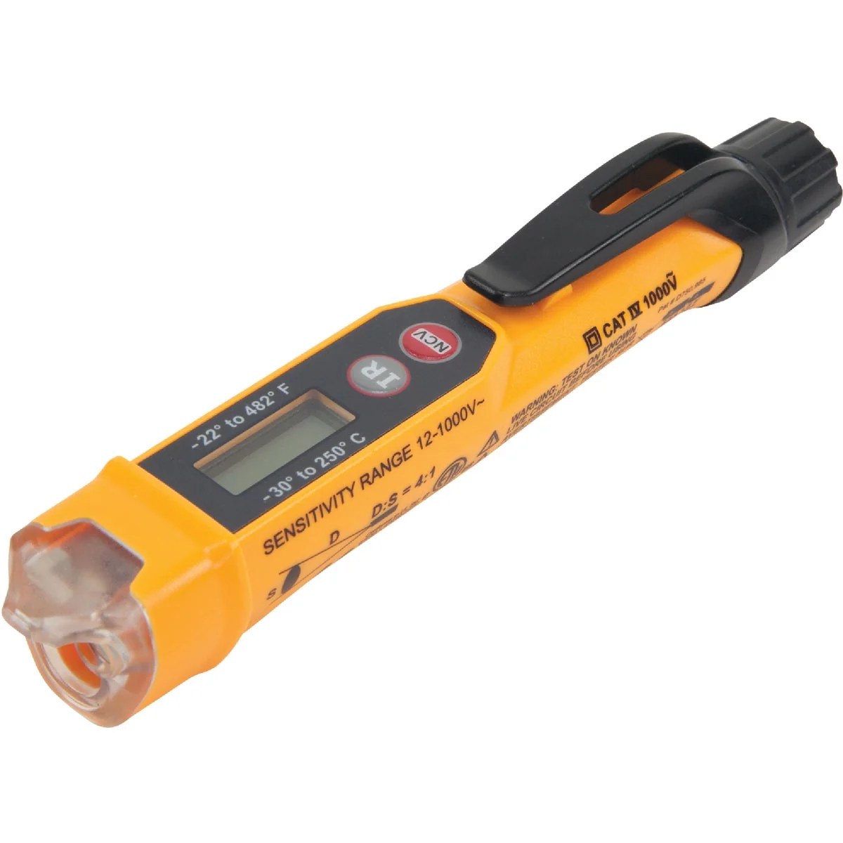 Effective Klein Non-Contact Voltage Tester with Thermometer Proven