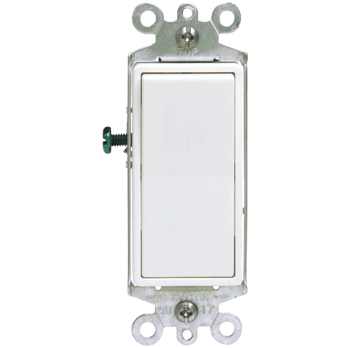Authentic Leviton Decora Rocker White 15A Grounded 3-Way Switch Fashionable