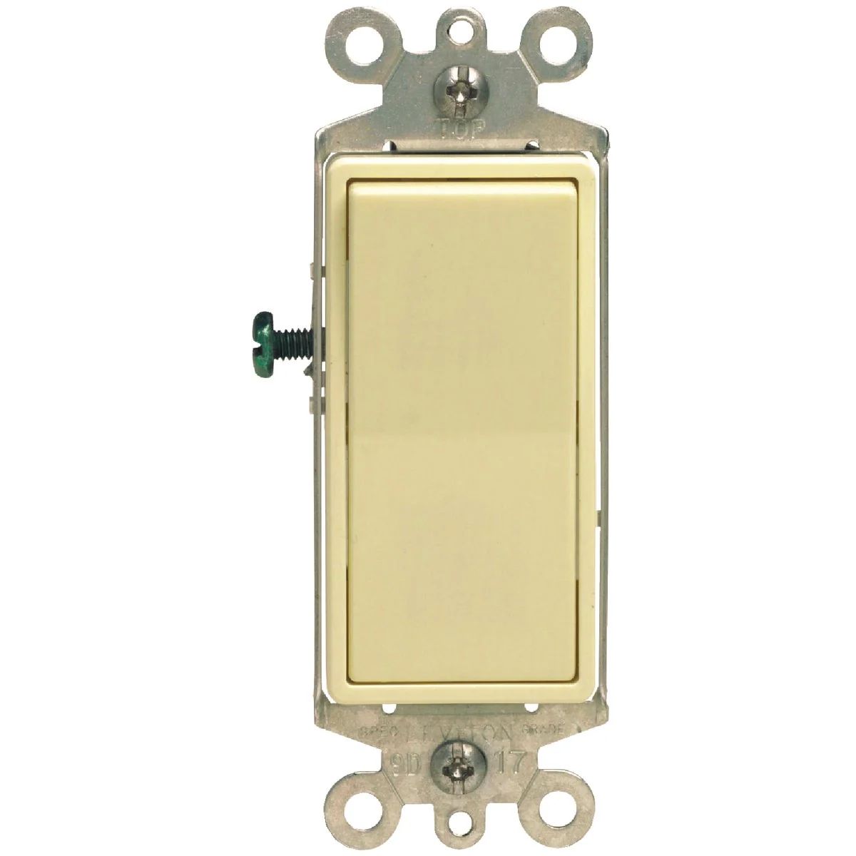Unique Leviton Decora Rocker Ivory 15A Grounded 3-Way Switch Versatile