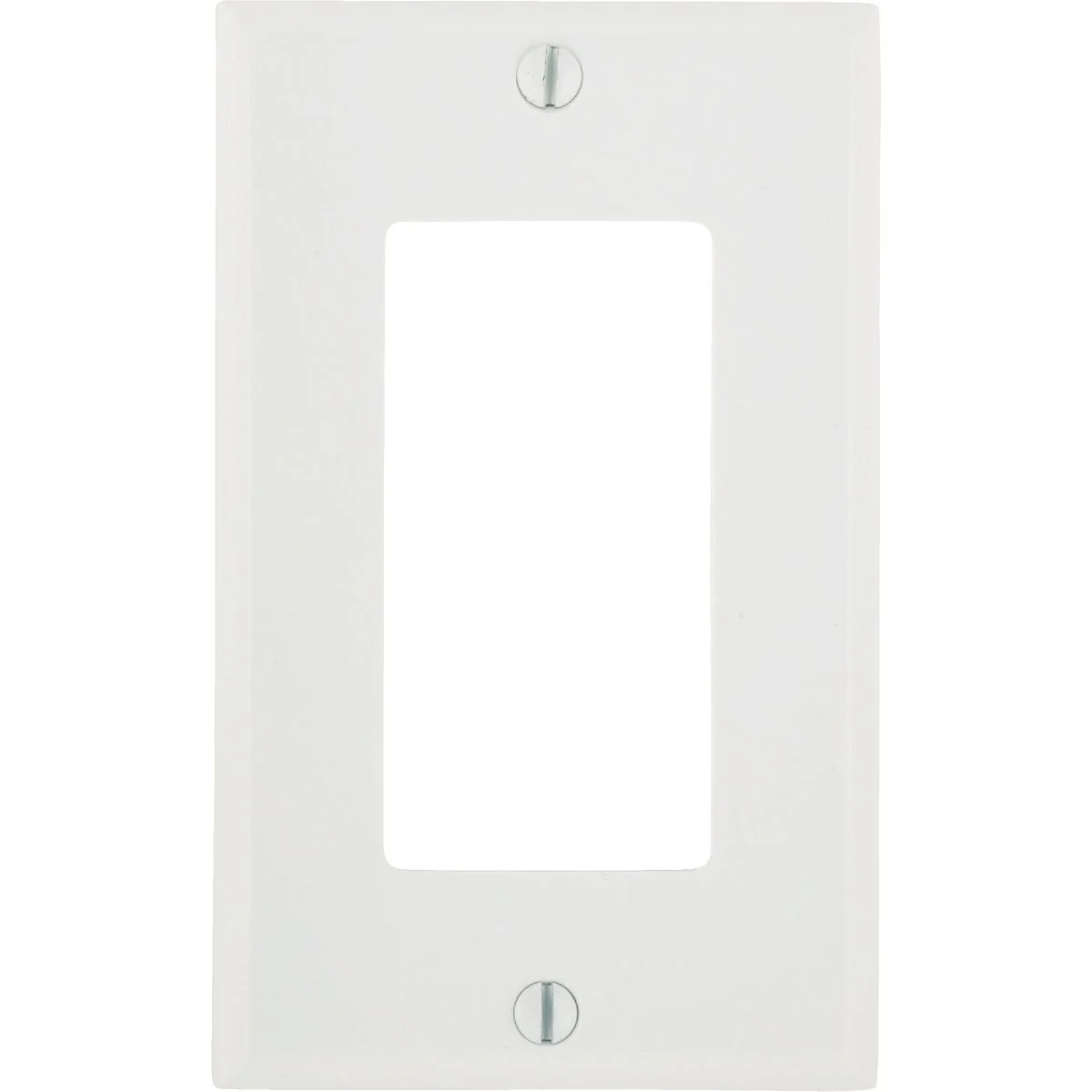 Eco-Friendly Leviton Decora 1-Gang Smooth Plastic Rocker Decorator Wall Plate White Official