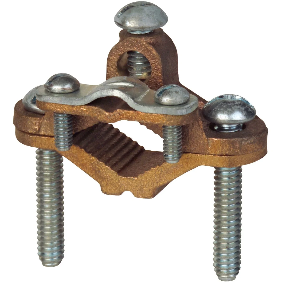 Safe Steel City 1 2 In. to 1 In. 8 4 AWG Heavy-Duty Ground Clamp Eco-Friendly