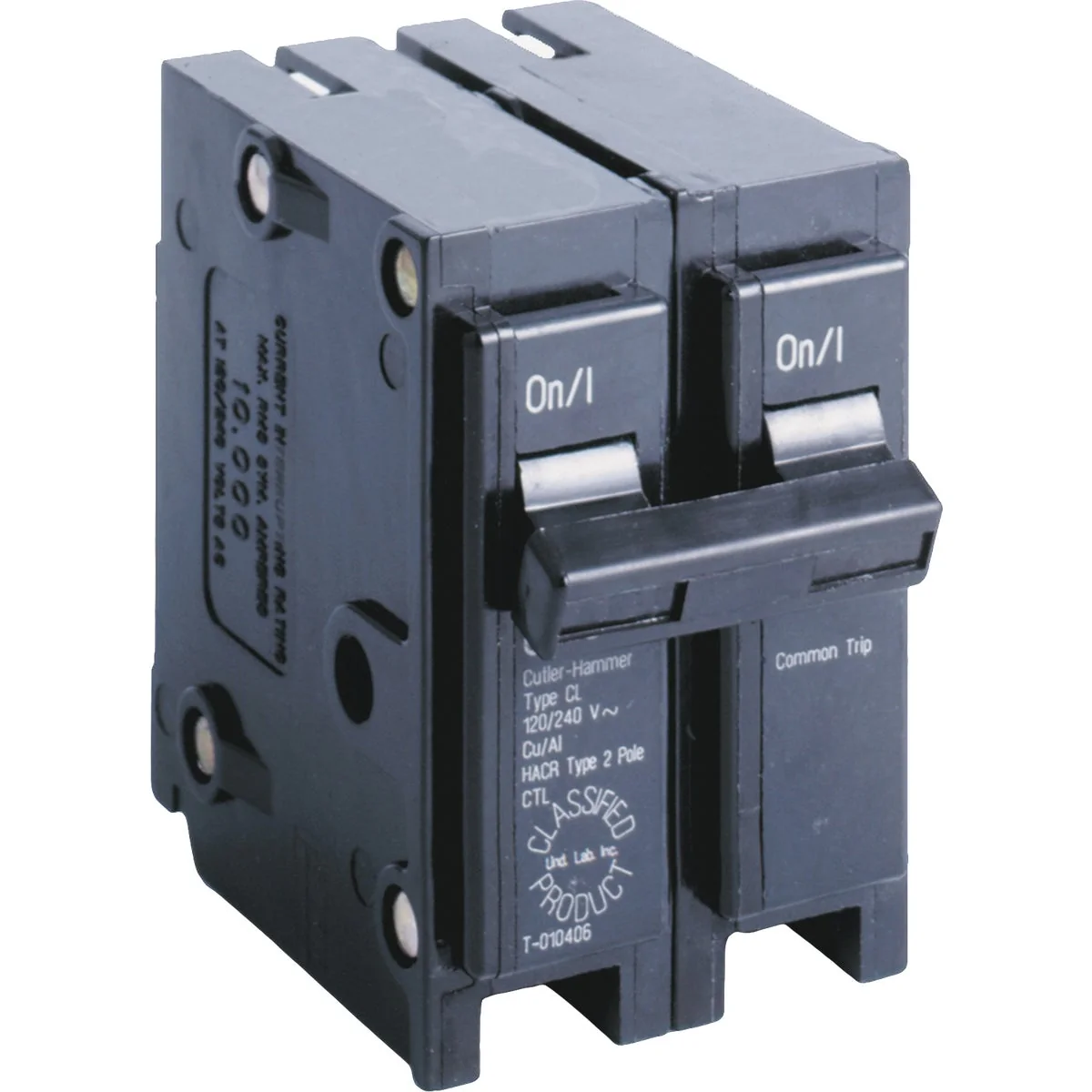 Elegant Eaton 20A Double-Pole Standard Trip Universal Circuit Breaker High-Quality