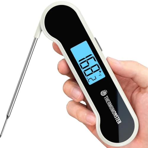 Refined 0.5 Sec Instant Read Meat Thermometer Digital for Cooking High-Performance