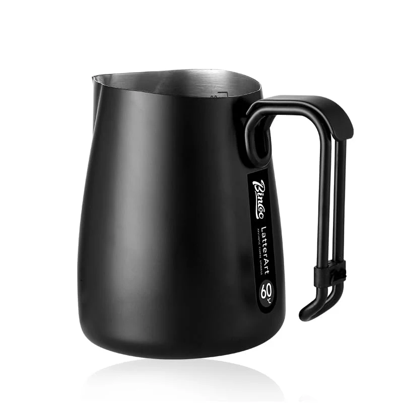 User-Friendly Milk Frothing Pitcher Reusable