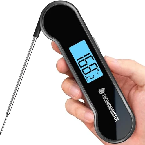 Smart 0.5 Sec Instant Read Meat Thermometer Digital for Cooking Smooth