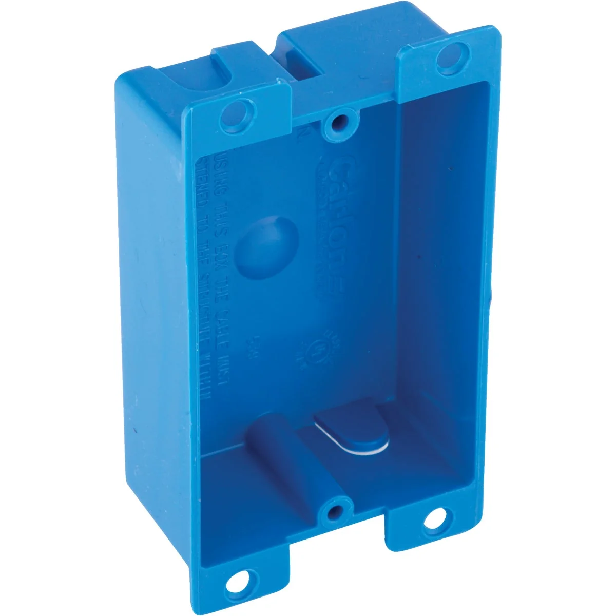 Pure Carlon 1-Gang PVC Molded Old Work Switch Box World-Class