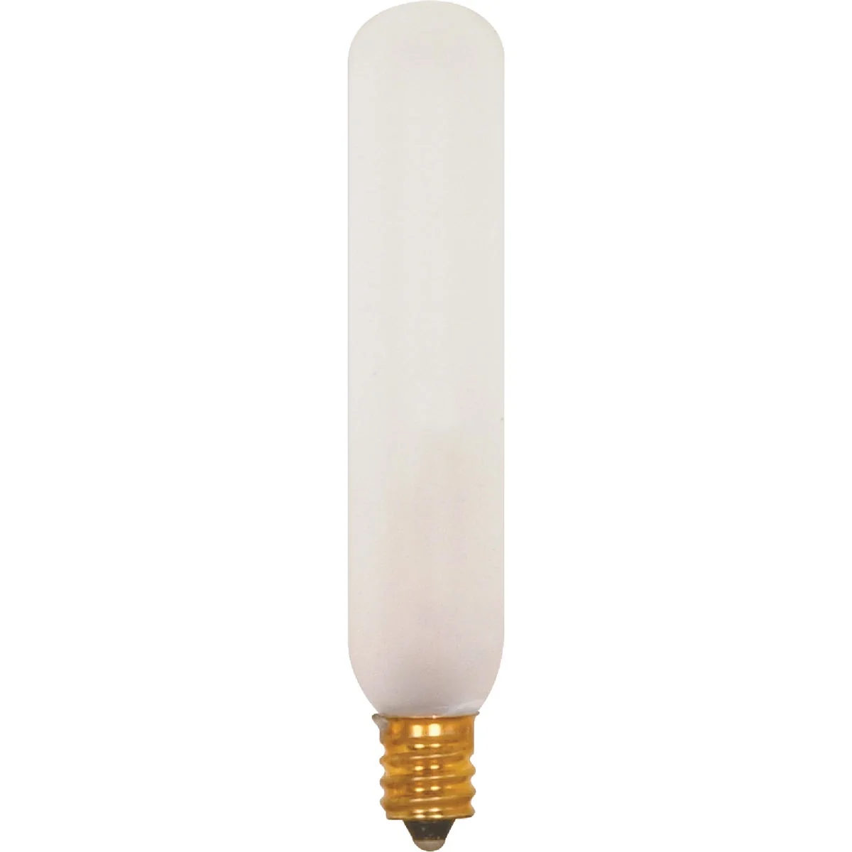 Prestigious Satco 15W Frosted Candelabra Base Soft White T6 Incandescent Tubular Appliance Light Bulb 2-Pack Premium Material