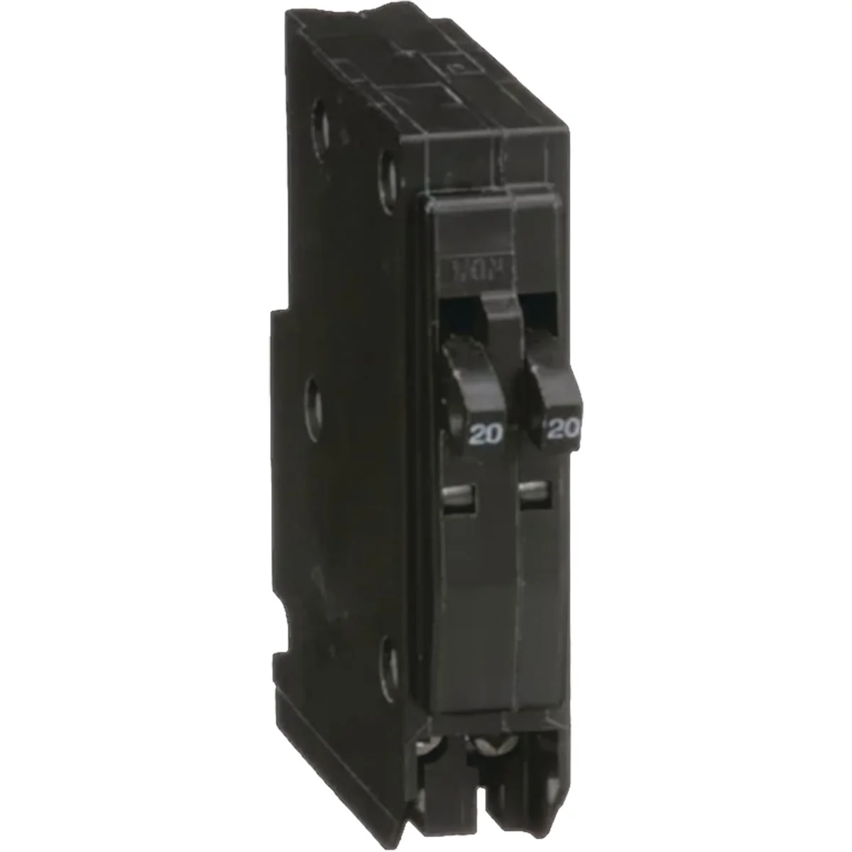 Practical Square D QO 20A 20A Single-Pole Standard Trip Tandem Circuit Breaker Modern