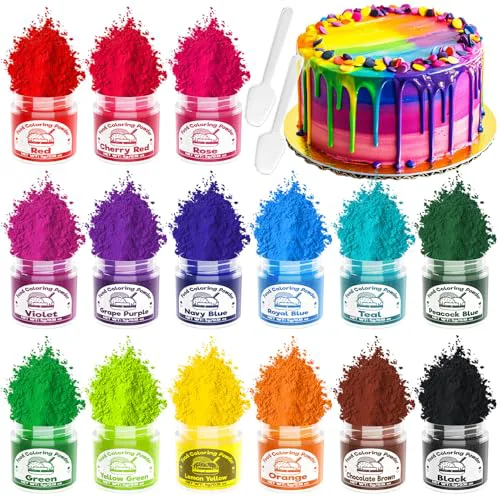 Excellent Food Coloring Powder for Baking 2.7 Ounce User-Friendly