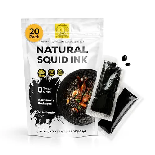 Selected Squid Ink for Cooking 3.53 Fl Oz Carefully Designed