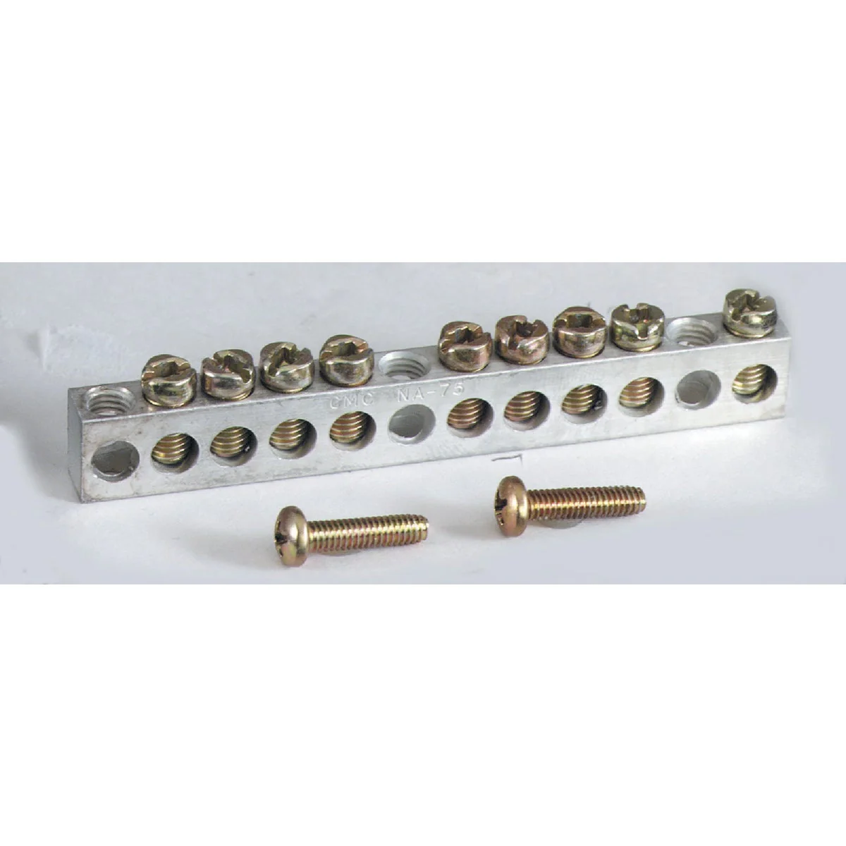 Organic Square D 9-Terminal QO Homeline Aluminum Ground Bar Kit Elite