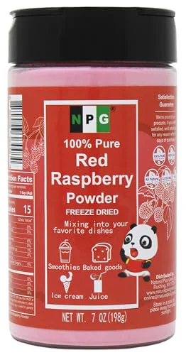 Top-Quality ze Dried Red Raspberry Juice Powder 7 Oz 7 Ounce Effective