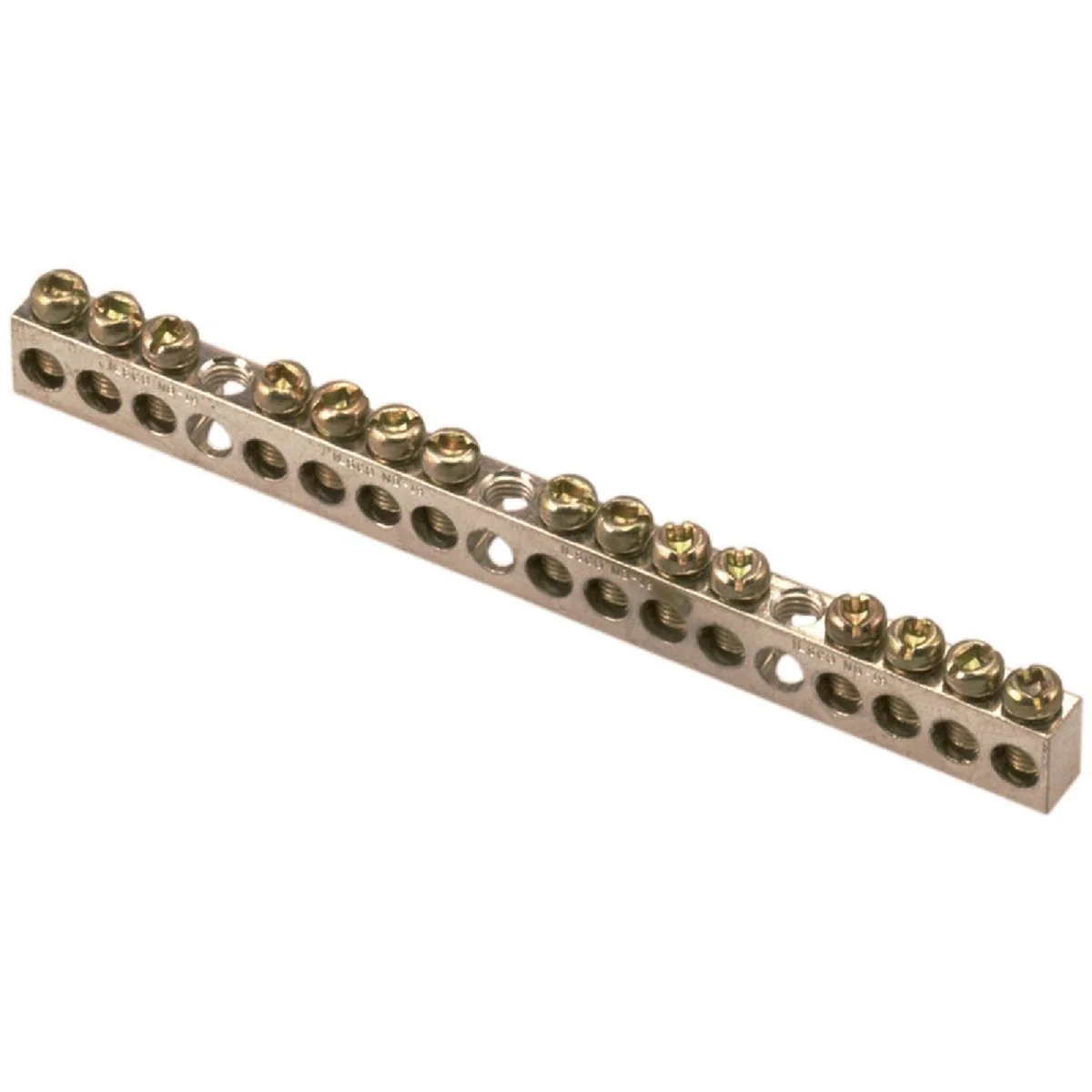 World-Class Square D 15-Terminal QO Homeline Aluminum Ground Bar Kit Exclusive