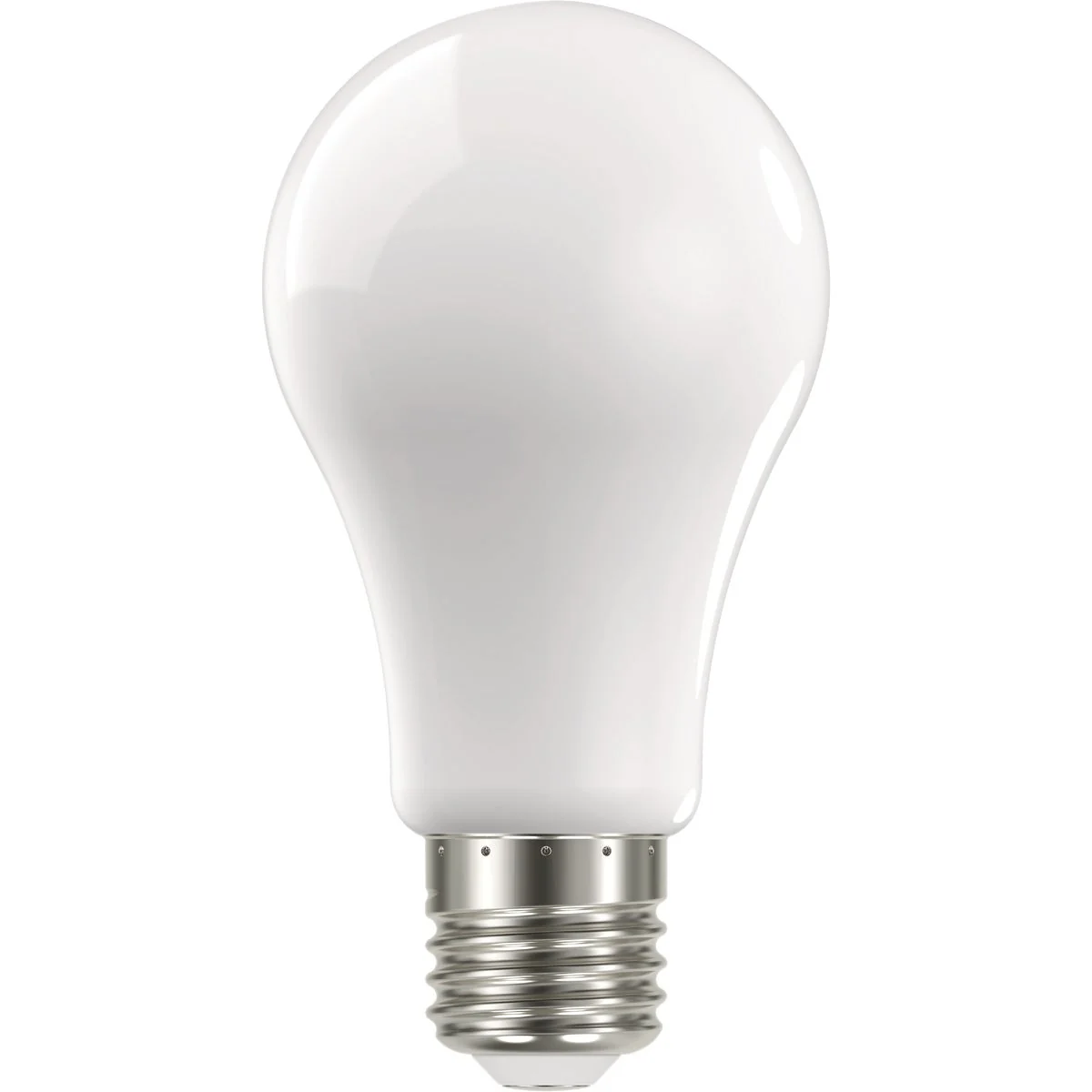 Crafted Satco Nuvo 100W Equivalent Warm White A19 Medium Frosted LED Light Bulb 4-Pack Relaxed
